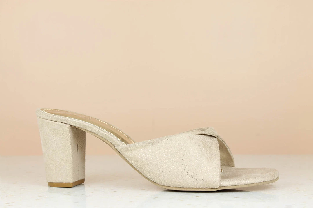 Inc.5 BLOCK HEEL MULES 5 Inc.5 BLOCK HEEL MULES