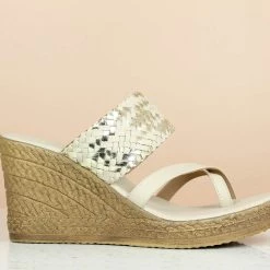 Inc.5 SALE WOVEN PLATFORM TOE POST