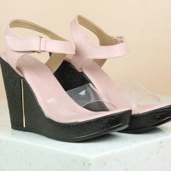 Inc.5 TRANSPARENT PLATFORM SANDAL SALE
