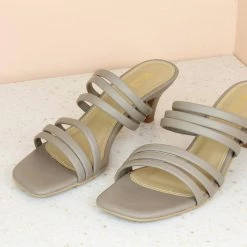 Inc.5 SALE KITTEN HEEL STRAPY MULES