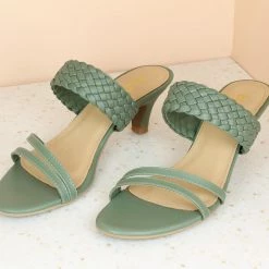 Inc.5 SALE WOVEN KITTEN HEEL
