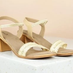Inc.5 BLOCK HEEL LACED SANDAL SALE