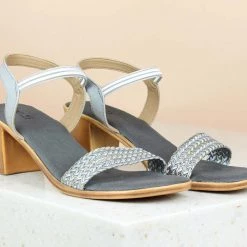 Inc.5 BLOCK HEEL LACED SANDAL SALE