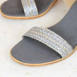 Inc.5 BLOCK HEEL LACED SANDAL SALE