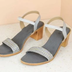 Inc.5 BLOCK HEEL LACED SANDAL SALE