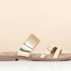 Inc.5 SALE DOUBLE STRAP FLAT MULES