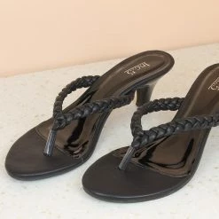 Inc.5 KITTEN HEEL WOVEN THONG SALE