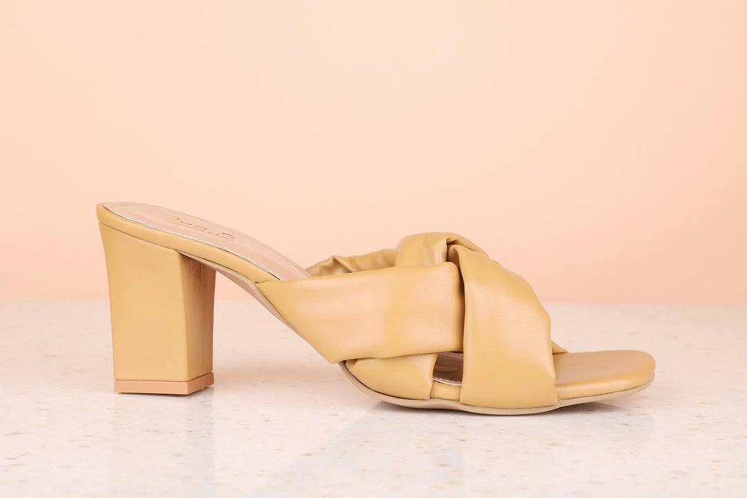 Inc.5 BLOCK HEEL KNOTTED SALE 4 Inc.5 BLOCK HEEL KNOTTED SALE