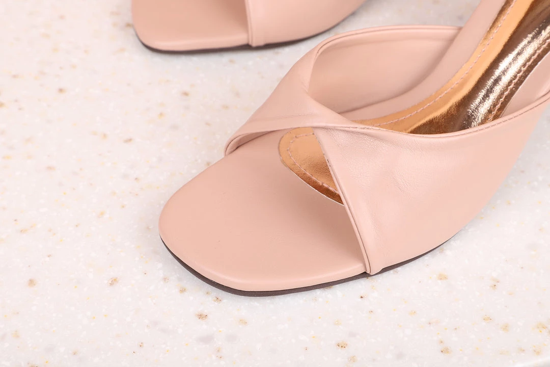 Inc.5 Inc5 BLOCK HEEL TWISTED KNOT MULES 4 Inc.5 Inc5 BLOCK HEEL TWISTED KNOT MULES