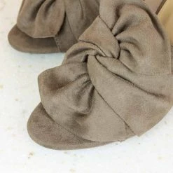 Inc.5 SUEDE BLOCK HEEL MULES