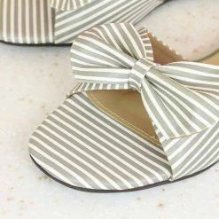 Inc.5 SALE TIE BOW FLAT MULES 8 Inc.5 SALE TIE BOW FLAT MULES