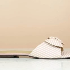 Inc.5 SALE TIE BOW FLAT MULES 9 Inc.5 SALE TIE BOW FLAT MULES