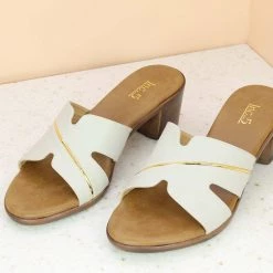 Inc.5 BLOCK HEEL MULES SALE 9 Inc.5 BLOCK HEEL MULES SALE