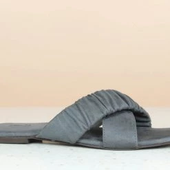 Inc.5 CROSS STRAP FLAT MULES SALE