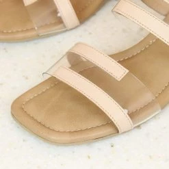 Inc.5 BLOCK HEEL DOUBLE STRAO