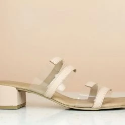 Inc.5 BLOCK HEEL DOUBLE STRAO