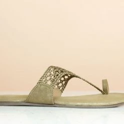 Inc.5 FLAT WOVEN KOLHAPURI