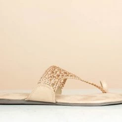 Inc.5 SALE FLAT WOVEN KOLHAPURI