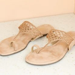 Inc.5 SALE FLAT WOVEN KOLHAPURI