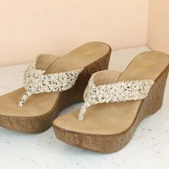 Inc.5 WOVEN PLATFORM THONG 9 Inc.5 WOVEN PLATFORM THONG