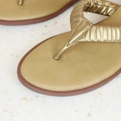 Inc.5 PLEATED FLAT THONG WOMEN 8 Inc.5 PLEATED FLAT THONG WOMEN