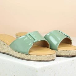 Inc.5 SALE CORK COVERED PLATFORM MULES