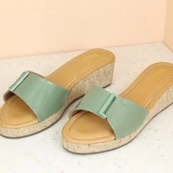 Inc.5 SALE CORK COVERED PLATFORM MULES