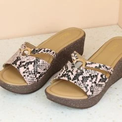 Inc.5 SNAKE PRINT MULES 9 Inc.5 SNAKE PRINT MULES