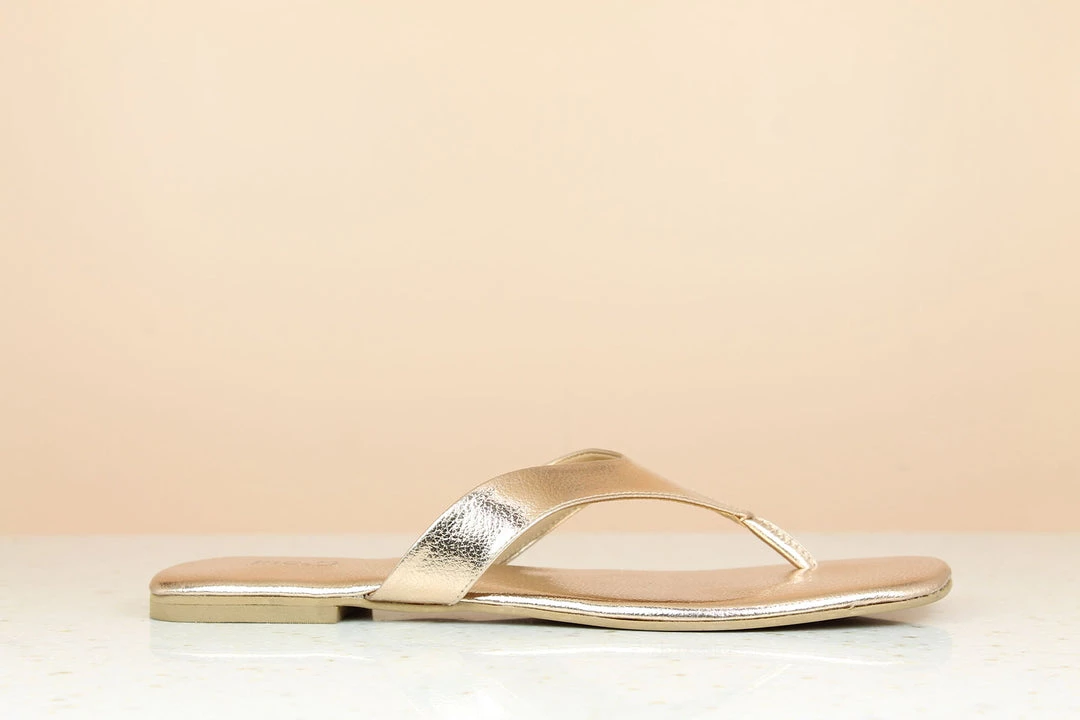 Inc.5 METALLIC FLAT THONG 5 Inc.5 METALLIC FLAT THONG