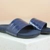 Inc.5 PATTENT FLAT STITCHED MULES