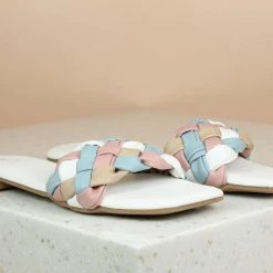 Inc.5 SALE WOVEN FLAT MULE