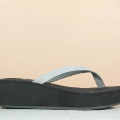 Inc.5 SALE RUBBER PLATFORM THONG