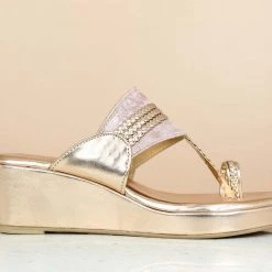 Inc.5 METALLIC PLATFORM KOLHAPURI