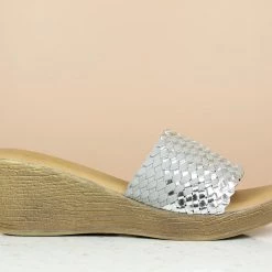 Inc.5 WOVEN PLATFORM MULES SALE