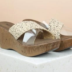 Inc.5 Inc5 CROSS STRAP PLATFORM