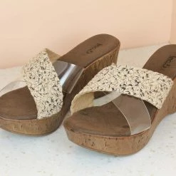 Inc.5 Inc5 CROSS STRAP PLATFORM