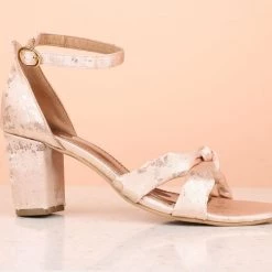 Inc.5 ANKLE STRAP BLOCK HEELS WOMEN