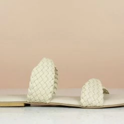 Inc.5 SALE DOUBLE STRAP WOVEN FLAT