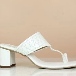 Inc.5 BLOCK HEEL TOE POST 8 Inc.5 BLOCK HEEL TOE POST