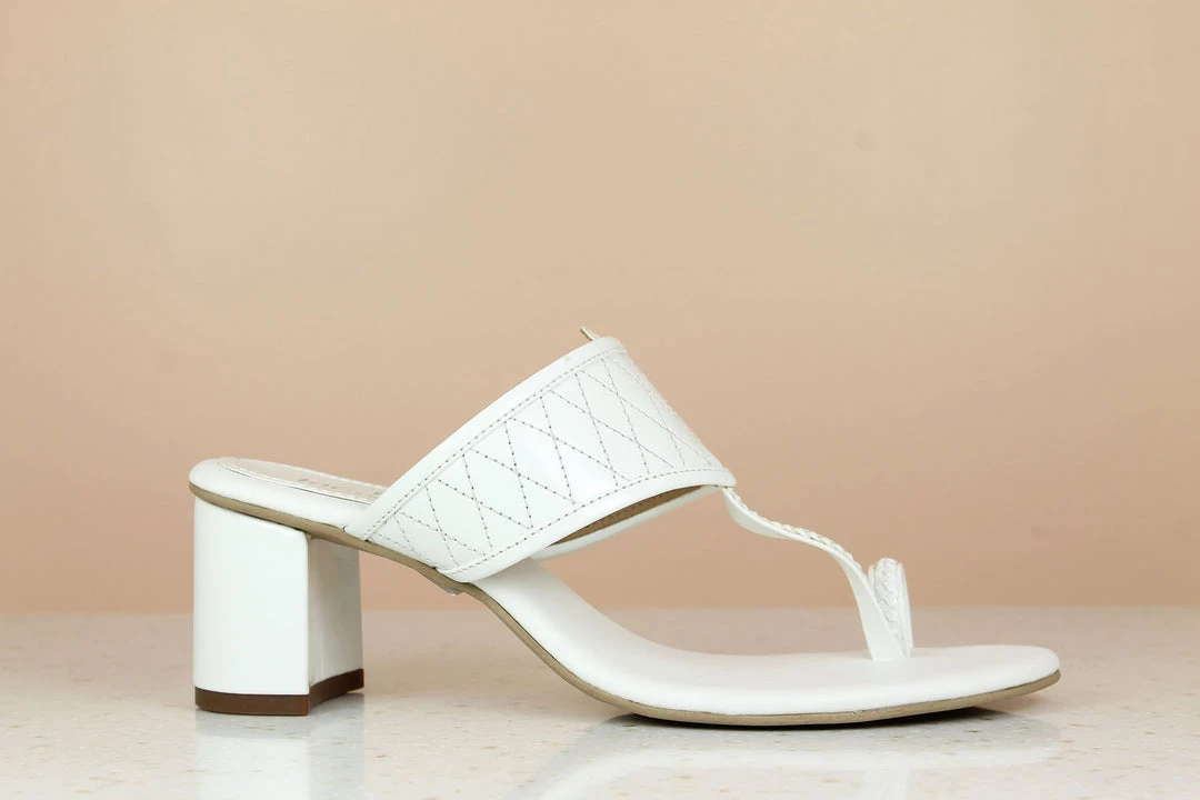 Inc.5 BLOCK HEEL TOE POST 5 Inc.5 BLOCK HEEL TOE POST