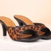 Inc.5 SALE SUEDE PRINTED STILETTOS
