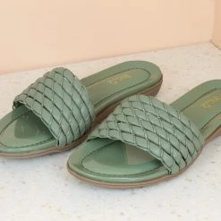 Inc.5 Inc5 FLAT WOVEN MULES