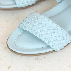 Inc.5 DOUBLE STRAP WOVEN FLAT