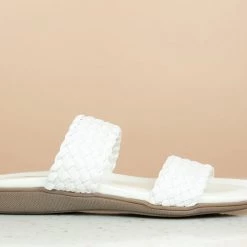 Inc.5 Inc5 DOUBLE STRAP WOVEN FLAT