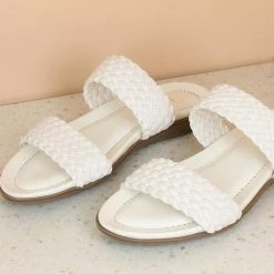 Inc.5 Inc5 DOUBLE STRAP WOVEN FLAT