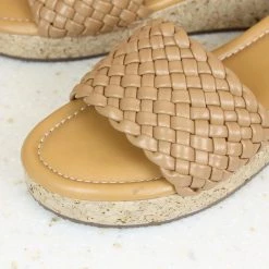 Inc.5 SALE WOVEN PLATFORM MULES