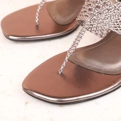 Inc.5 BLOCK HEEL WOVEN THONG Inc5