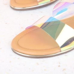 Inc.5 SALE TRANSPARENT DOUBLE STRAP-GOLD