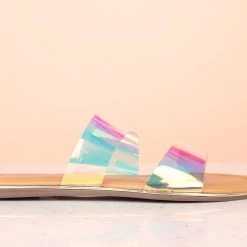 Inc.5 SALE TRANSPARENT DOUBLE STRAP-GOLD