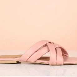 Inc.5 FLAT MULES-PEACH